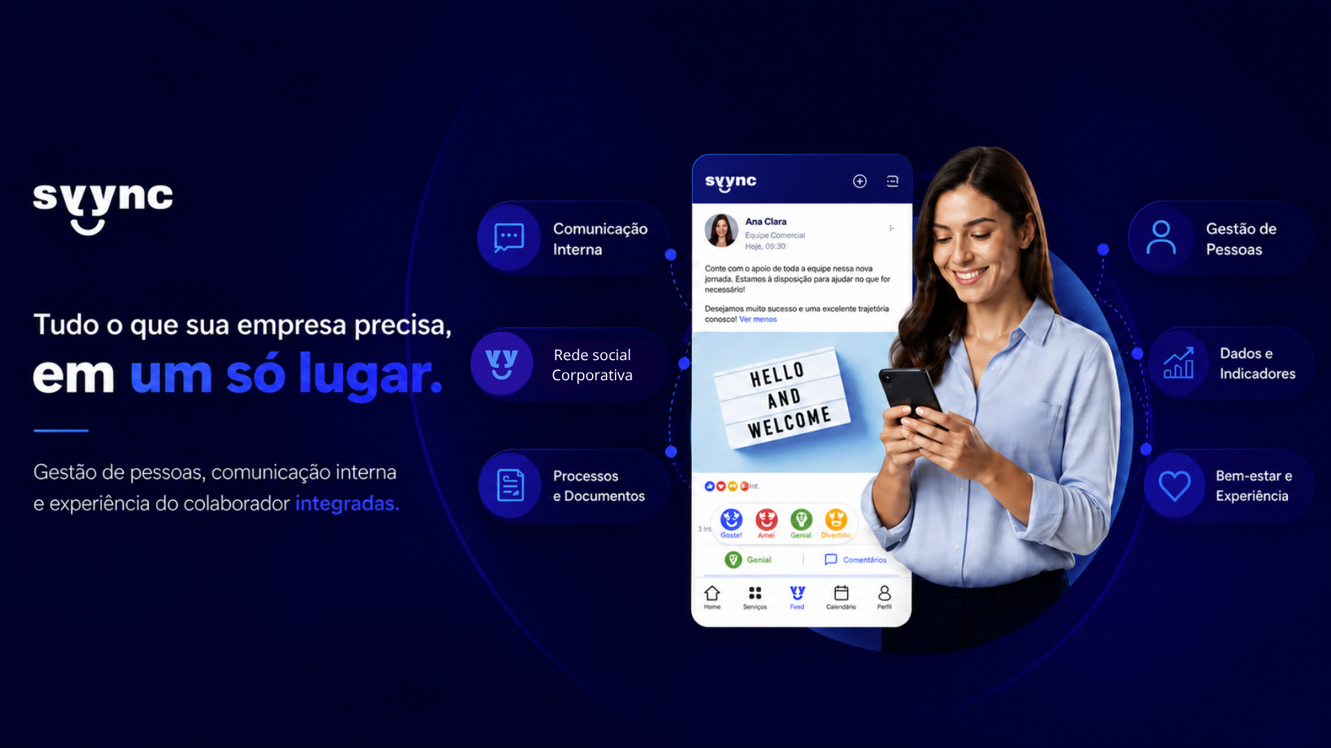 Tudo em um só lugar