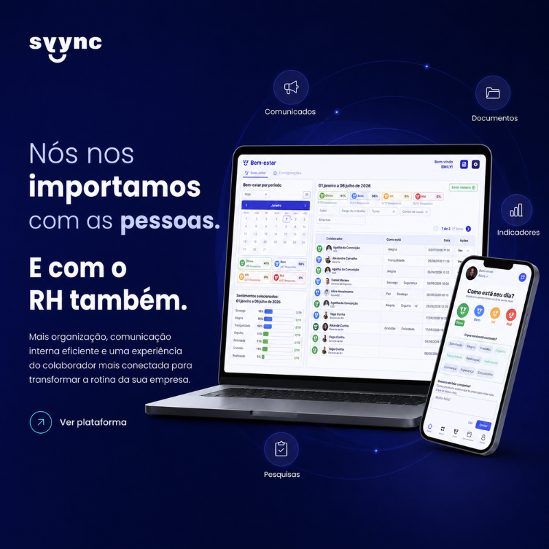 Nós nos importamos com as pessoas