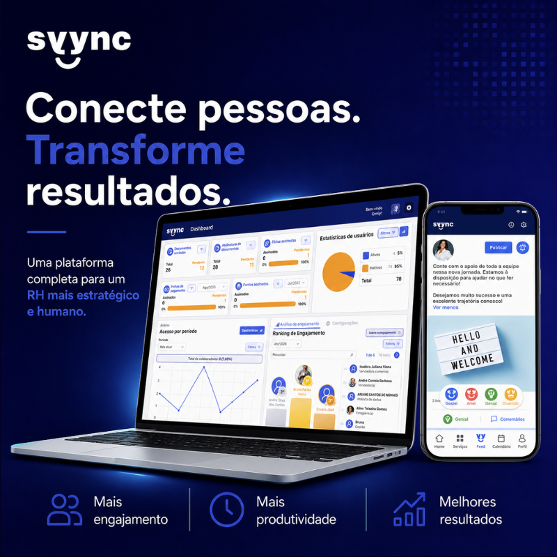 Concecte as pessoas